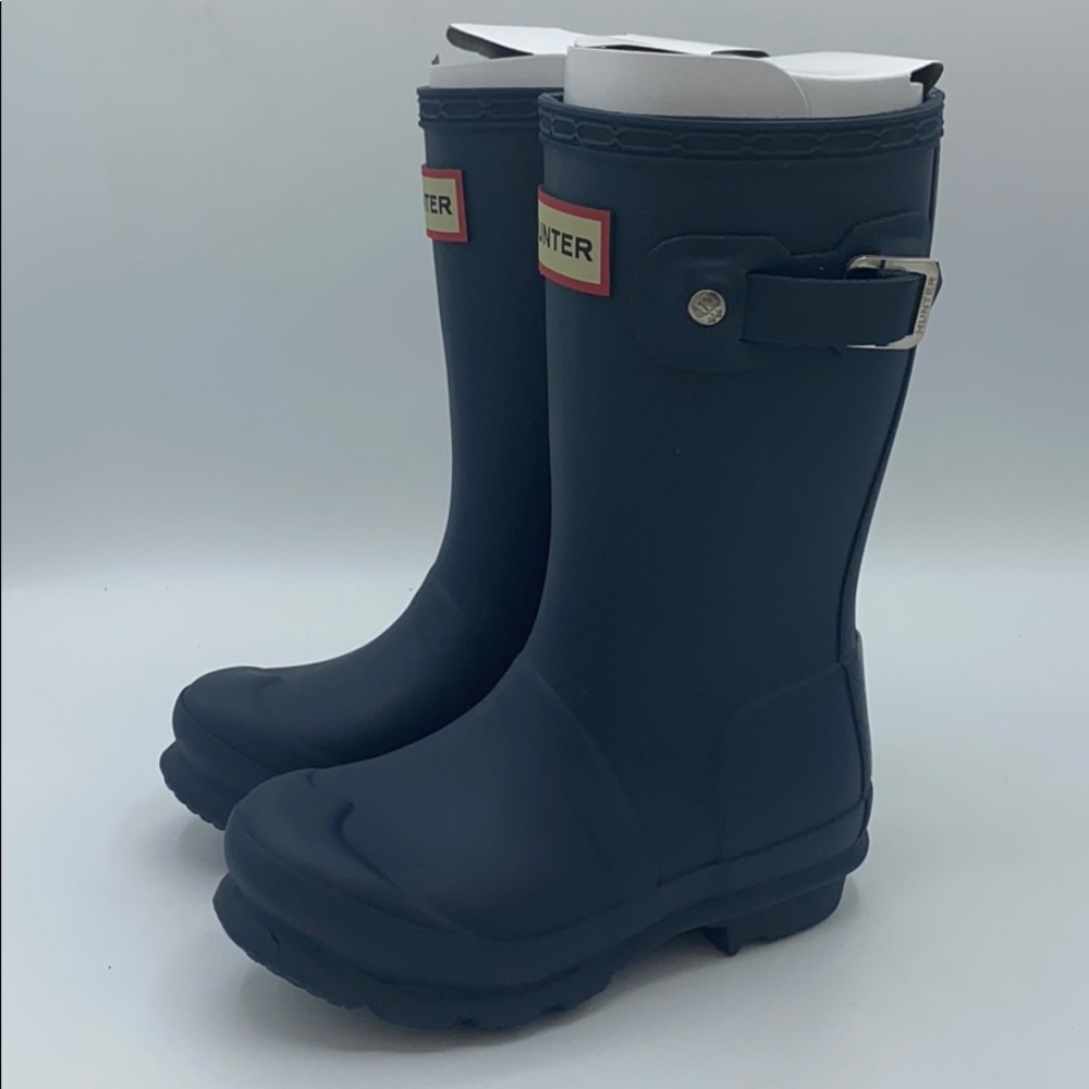 New! Hunter Original Kids Rain Boot in Navy